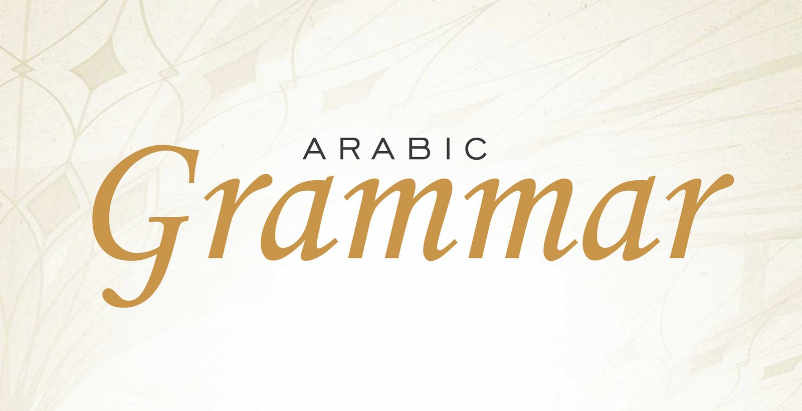 Arabic Grammar